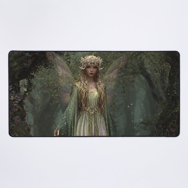 Item preview, Enchanted Fairy Queen Forest Guardian designed and sold by Storybook Botanica.