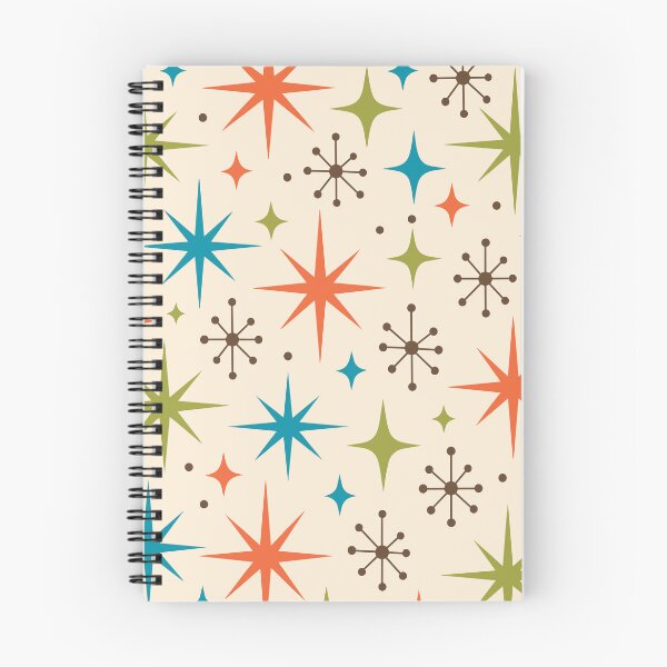 Item preview, Retro Mid Century Modern Atomic Starburst Pattern designed and sold by tonymagnerart.