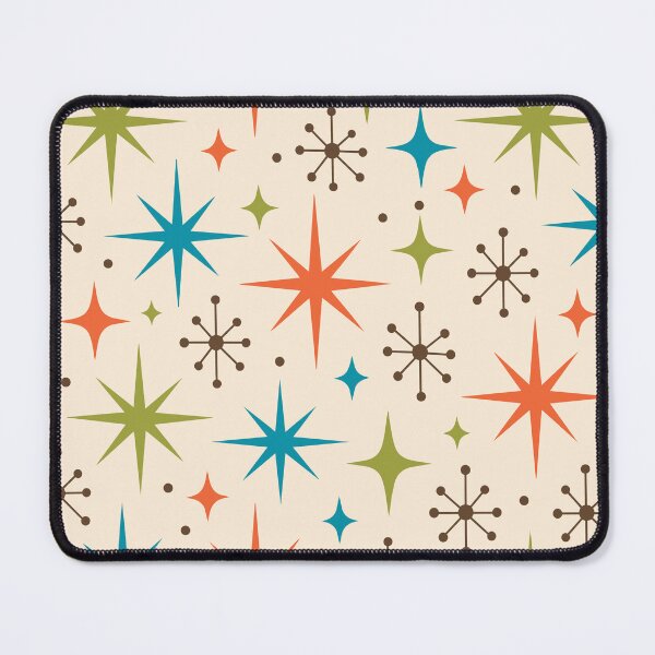 Item preview, Retro Mid Century Modern Atomic Starburst Pattern designed and sold by tonymagnerart.