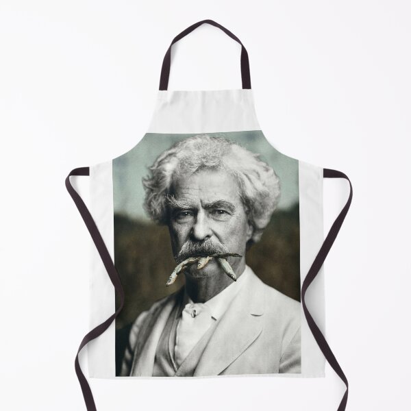Item preview, Mark Twain Sardine Portrait designed and sold by Mystikos Art.