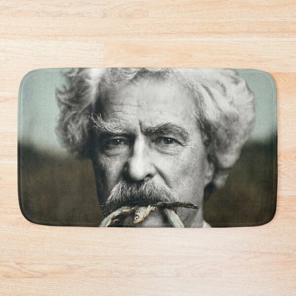 Item preview, Mark Twain Sardine Portrait designed and sold by Mystikos Art.