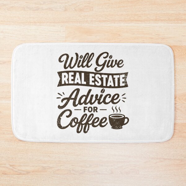 Item preview, Will Give Real Estate Advice For Coffee designed and sold by gunaone-design.