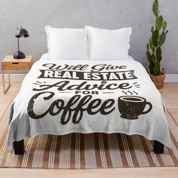 Item preview, Will Give Real Estate Advice For Coffee designed and sold by gunaone-design.