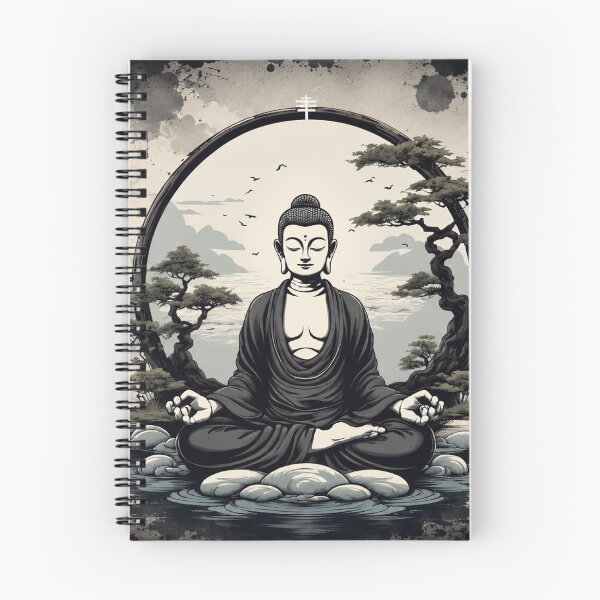 Item preview, Stillness Within: Buddha Meditation designed and sold by Fei Long Design Hub.