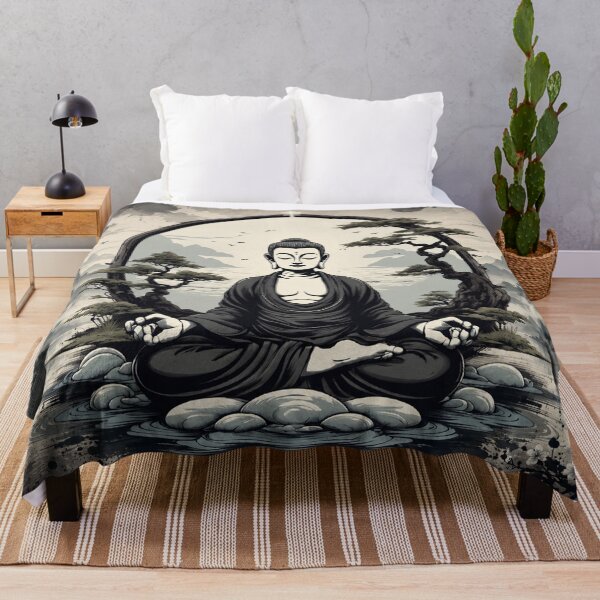 Item preview, Stillness Within: Buddha Meditation designed and sold by Fei Long Design Hub.
