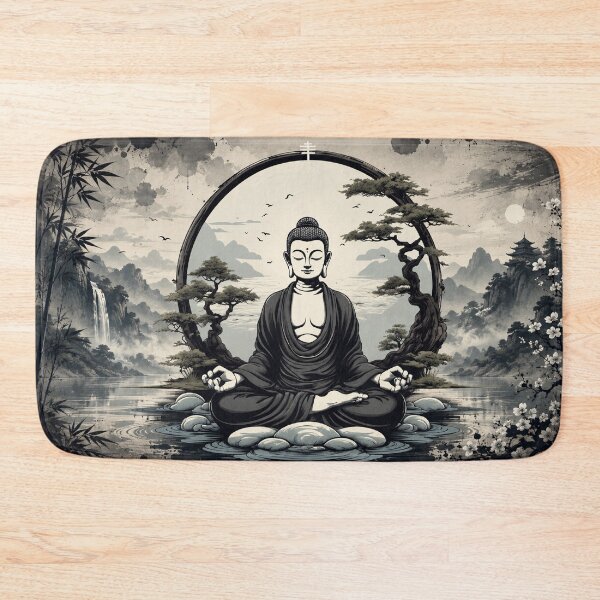 Artikelvorschau, Innere Stille: Buddha-Meditation entworfen und verkauft von Fei Long Design Hub.