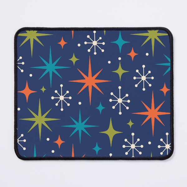 Item preview, Retro Mid Century Modern Atomic Starburst Pattern designed and sold by tonymagnerart.