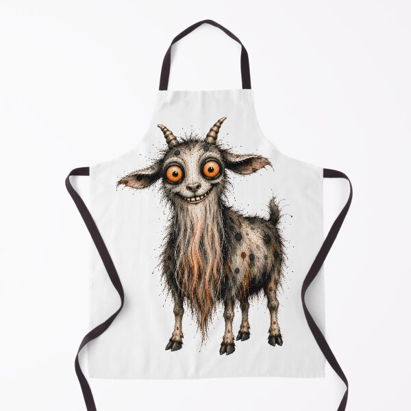 Item preview, Quirky Zombie Animals Goat designed and sold by Eiwaprints.