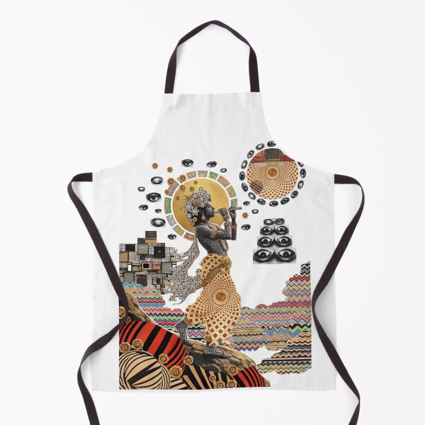 Item preview, Lord Krishna Collage Art designed and sold by Mystikos Art.