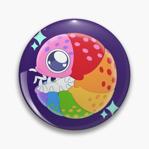 Item preview, Rainbow isopod designed and sold by squishyenby.