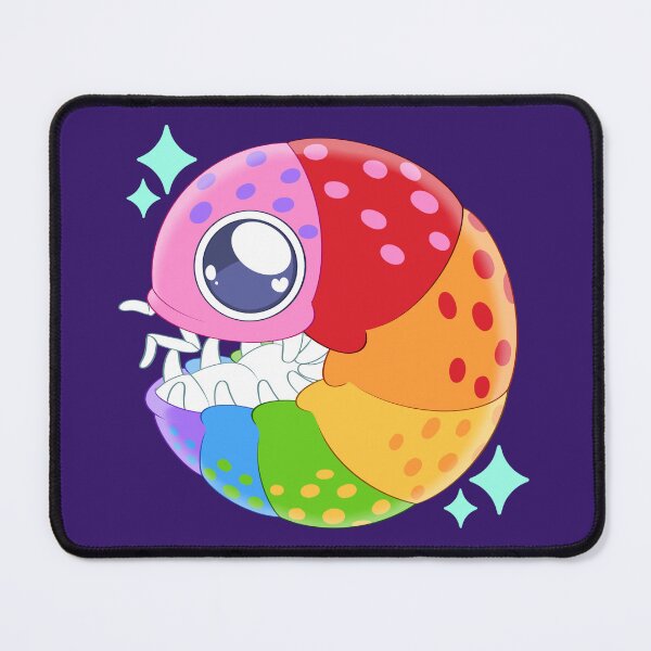 Item preview, Rainbow isopod designed and sold by squishyenby.