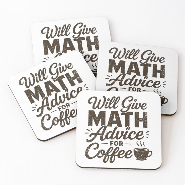 Item preview, Math Teacher Will Give Math Advice For Coffee designed and sold by gunaone-design.