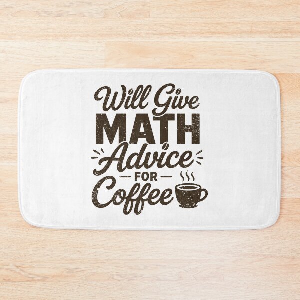 Item preview, Math Teacher Will Give Math Advice For Coffee designed and sold by gunaone-design.
