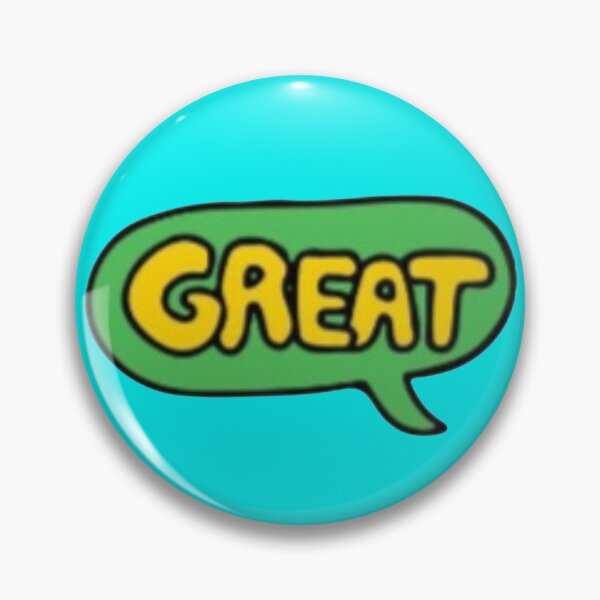 Item preview, Great Retro Comic Speech Bubble Typography Sticker designed and sold by Scro-Ciob-Shop.