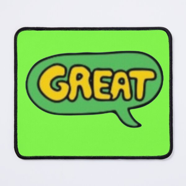 Item preview, Great Retro Comic Speech Bubble Typography Sticker designed and sold by Scro-Ciob-Shop.