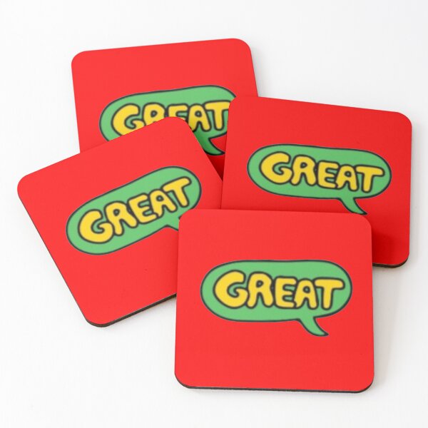 Item preview, Great Retro Comic Speech Bubble Typography Sticker designed and sold by Scro-Ciob-Shop.
