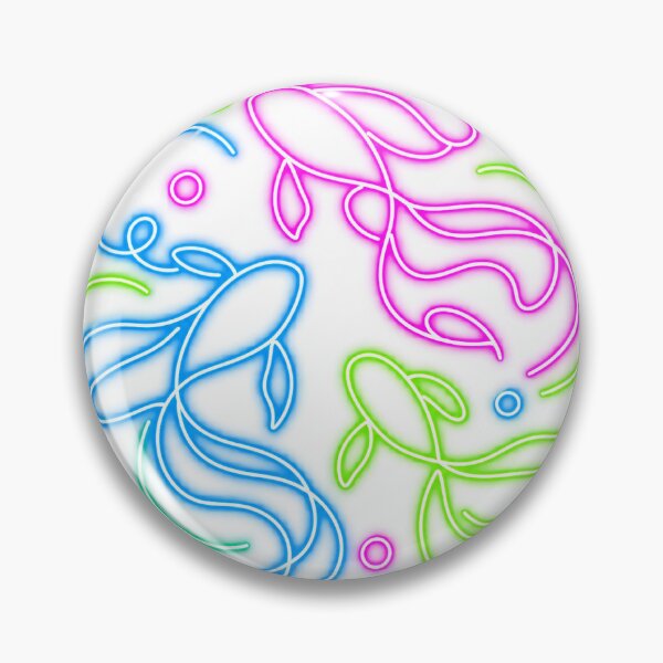 Item preview, Neon Goldfish — Minimal One-Line Japanese Pop Art designed and sold by アミヤジャ.