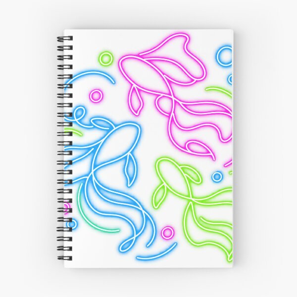 Item preview, Neon Goldfish — Minimal One-Line Japanese Pop Art designed and sold by アミヤジャ.