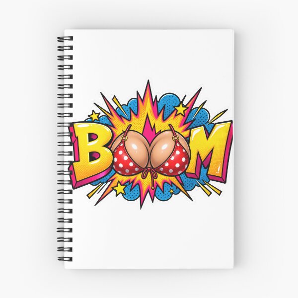 Item preview, BOOM Bikini Pop Art Comic Sticker designed and sold by Pigmentra.