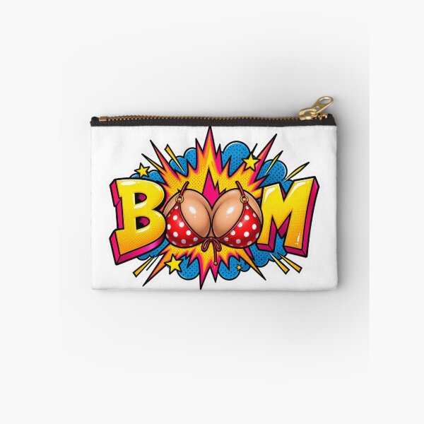 Item preview, BOOM Bikini Pop Art Comic Sticker designed and sold by Pigmentra.