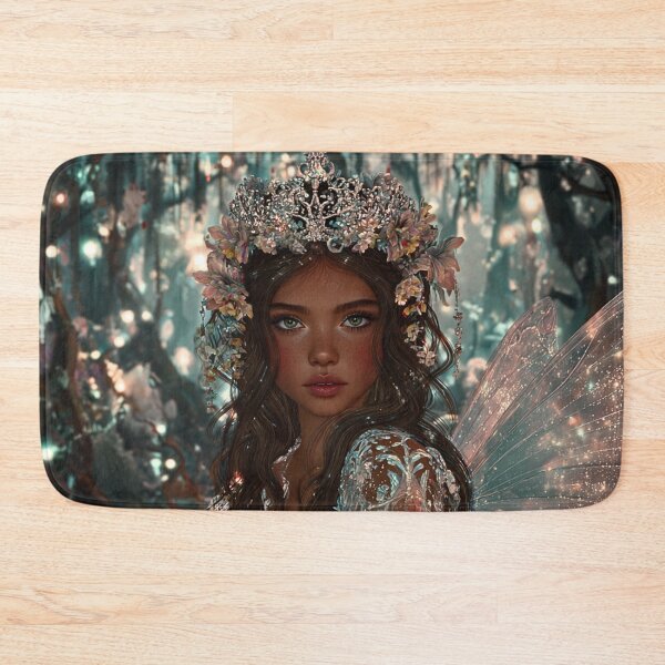 Item preview, Enchanted Fairy Princess With Crystal Tiara designed and sold by Storybook Botanica.