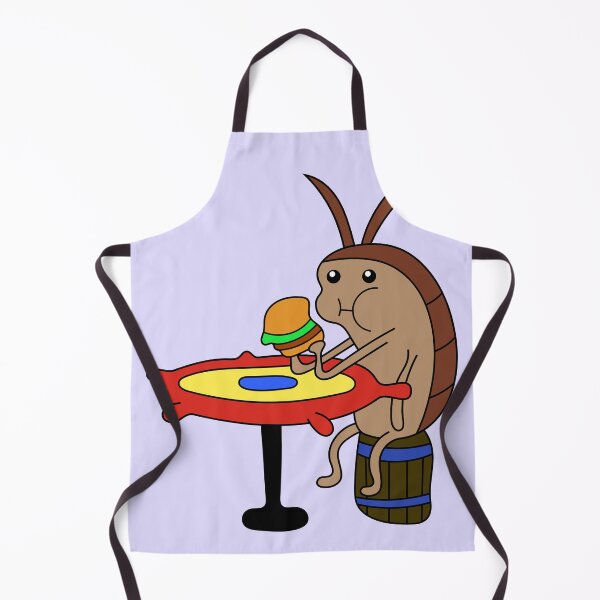 Item preview, SpongeBob SquarePants Cockroach eating a Krabby Patty designed and sold by DibujandoPorfa.