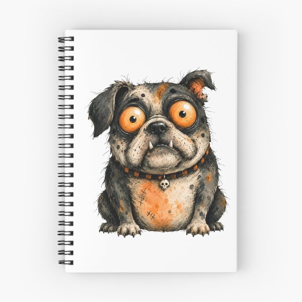 Item preview, Quirky Zombie Animals Dog designed and sold by Eiwaprints.