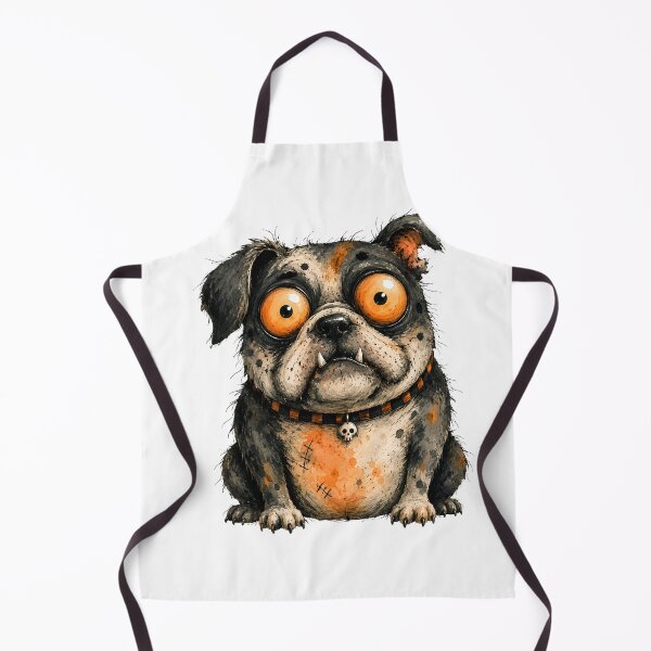 Item preview, Quirky Zombie Animals Dog designed and sold by Eiwaprints.