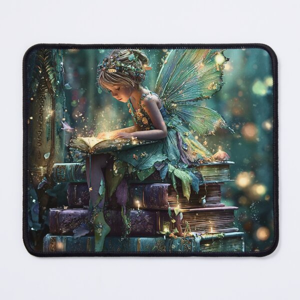 Item preview, Enchanted Fairy Reading Magical Storybook designed and sold by Storybook Botanica.