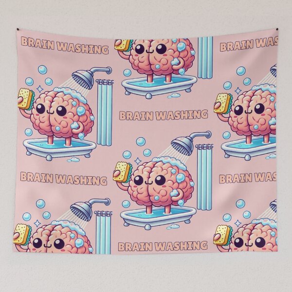Item preview, Brain Washing! designed and sold by Vinaelly.