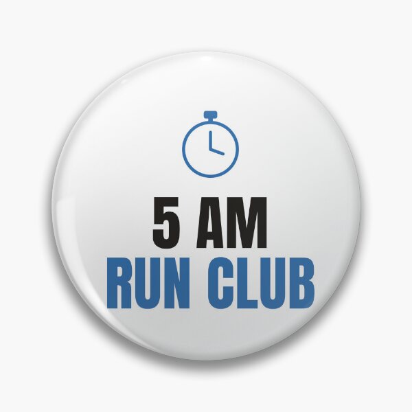 Item preview, 5 AM Run Club - Funny Running Gift Shirt designed and sold by NorrStudio.