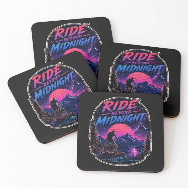 Item preview, Ride Beyond Midnight — Retro Mountain Bike Adventure designed and sold by WakeUpByLP.