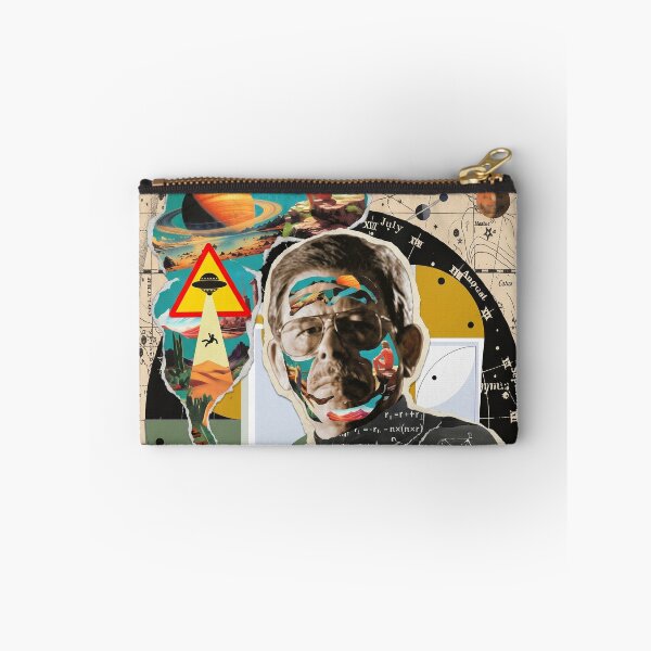 Item preview, Art Bell Paranormal Collage Portrait designed and sold by Mystikos Art.