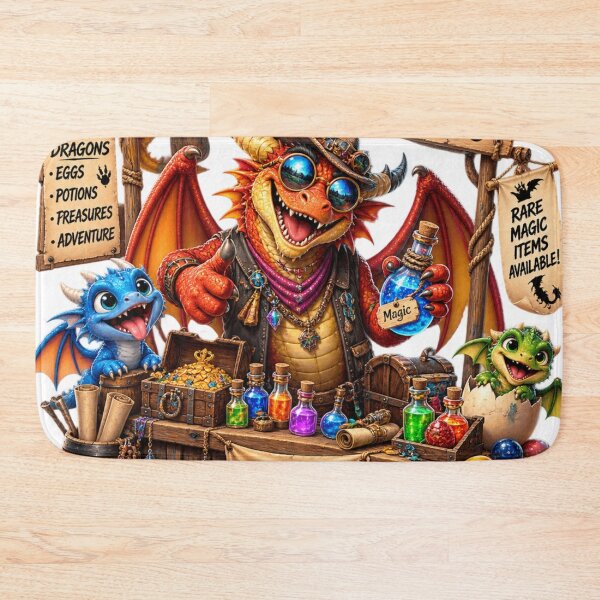 Item preview, Dragon market designed and sold by urbanshop7.