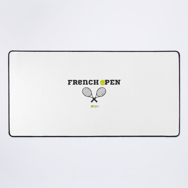 Item preview, Classic French Clay Court Tennis Artwork Vintage Paris Tournament Style | ⭐⭐⭐⭐⭐ designed and sold by Crecast.
