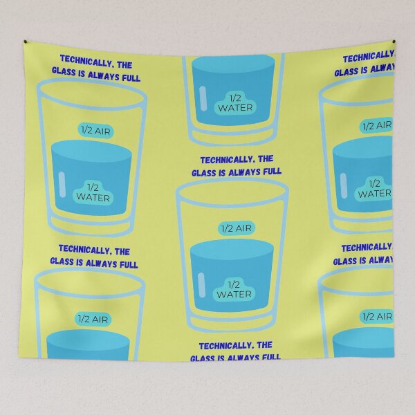 Item preview, Glass Always Full! designed and sold by Vinaelly.