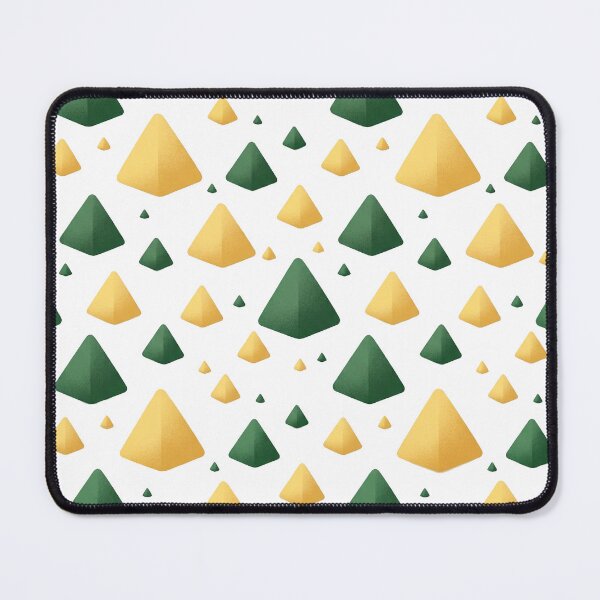 Item preview, Yellow and green triangles designed and sold by snoWorkshop.