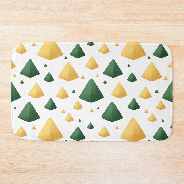 Item preview, Yellow and green triangles designed and sold by snoWorkshop.