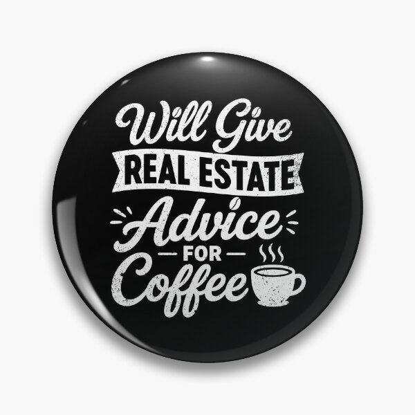 Item preview, Will Give Real Estate Advice For Coffee - Coworker Gag Gift designed and sold by gunaone-design.