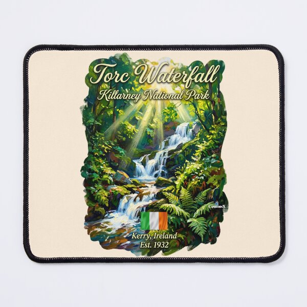 Item preview, Torc Waterfall Killarney Art designed and sold by EvergreenPark - Tee Studio.