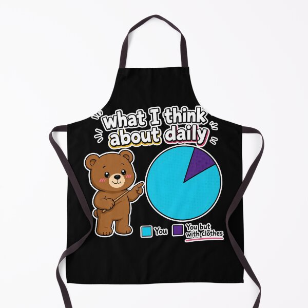 Item preview, What I Think About Daily Funny Bear Chart designed and sold by TshirtsOnline-.