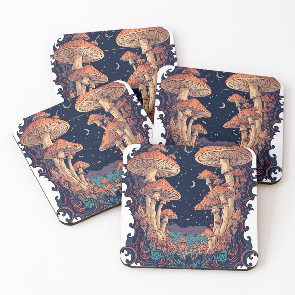 Item preview, Moonlit Mushroom Dreams designed and sold by UCDesigns.