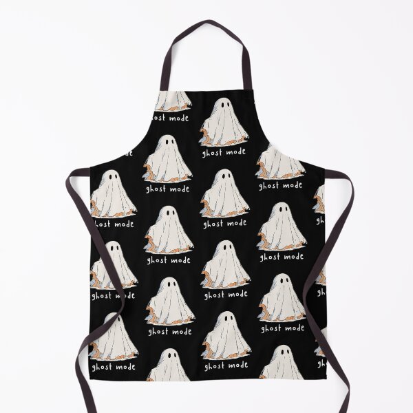 Item preview, Ghost Mode Cute Bedsheet Sheet Ghost | Funny Introvert Halloween Art designed and sold by kuwagatamushi.