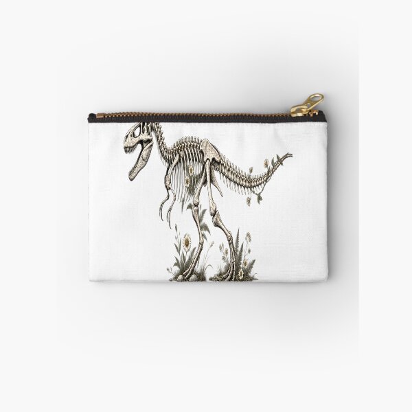 Item preview, Velociraptor Skeleton Print Essential T-Shirt designed and sold by OUICHA.