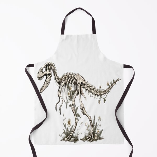 Item preview, Velociraptor Skeleton Print Essential T-Shirt designed and sold by OUICHA.