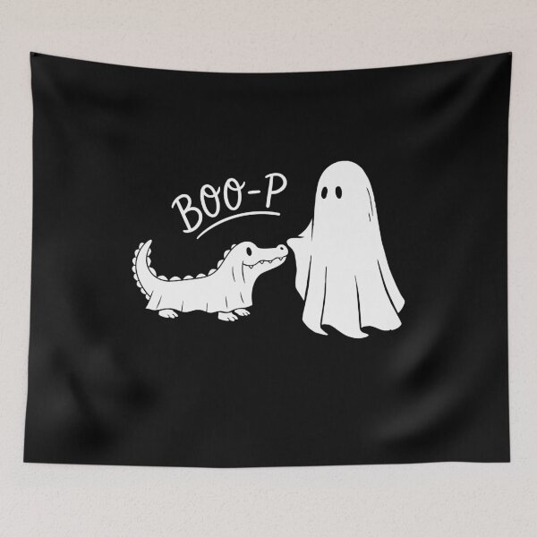 Artikelvorschau, Boop Alligator Halloween Geist entworfen und verkauft von gunaone-design.