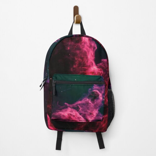 Item preview, JWST Pillars of Creation - Deep Space Art Magenta Fuchsia Teal dark designed and sold by 2sweetsDesign.