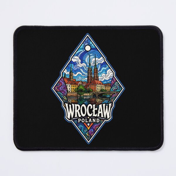 Item preview, Wroclaw City Poland Stained Glass Art designed and sold by TomFrontierArt.