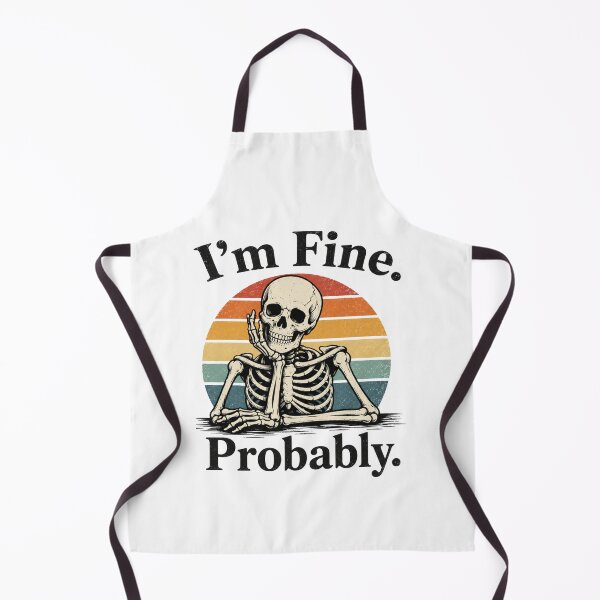 Item preview, “I’m Fine. Probably” designed and sold by SaveForMyDeposit.