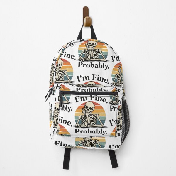 Item preview, “I’m Fine. Probably” designed and sold by SaveForMyDeposit.